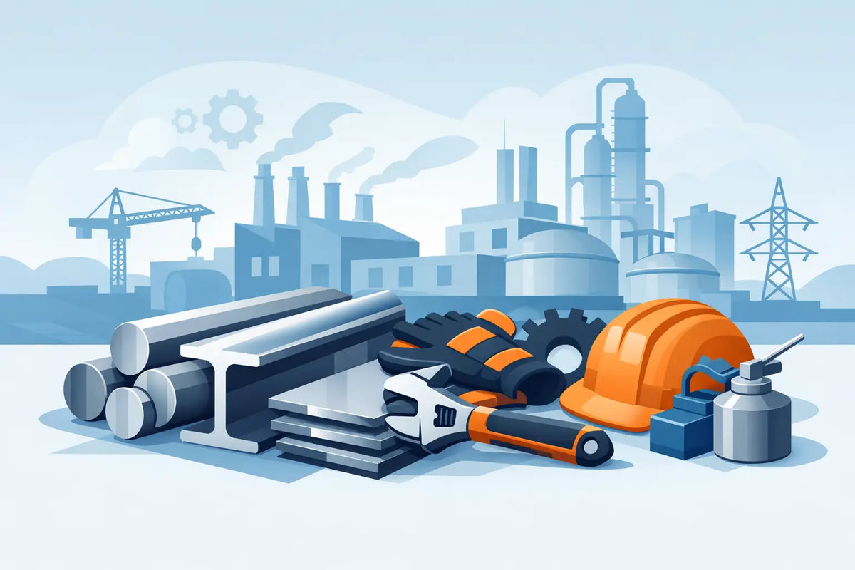 Acero para mantenimiento industrial: qué pedir