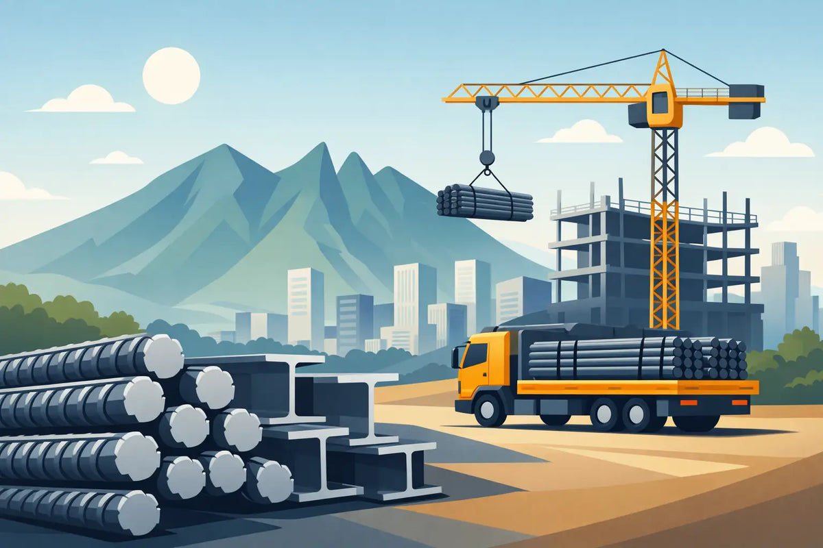 Acero para obra Nuevo León: compra sin retrasos
