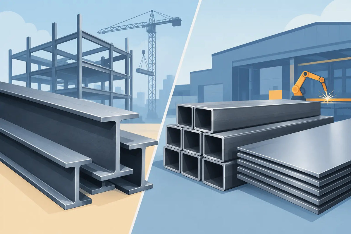 Acero A36 versus HSLA para obra y fabricación