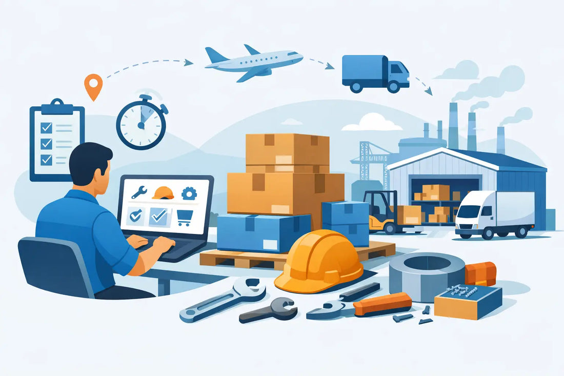 Cómo comprar ferretería industrial sin retrasos
