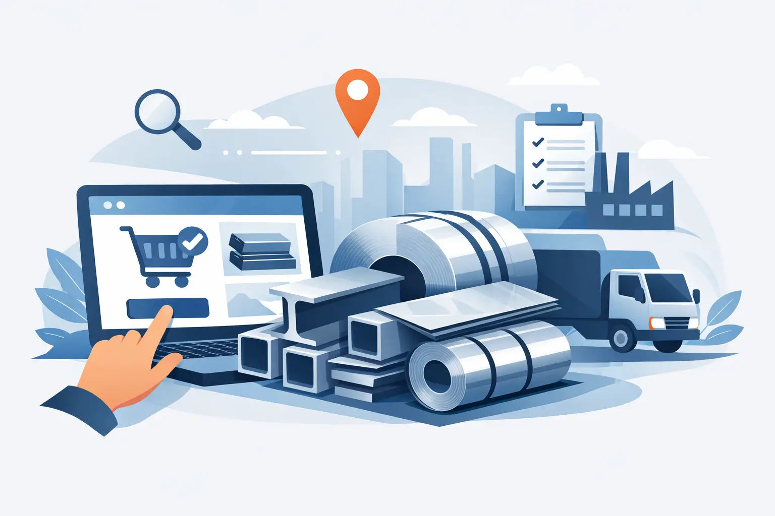 Dónde comprar acero en línea sin fallar