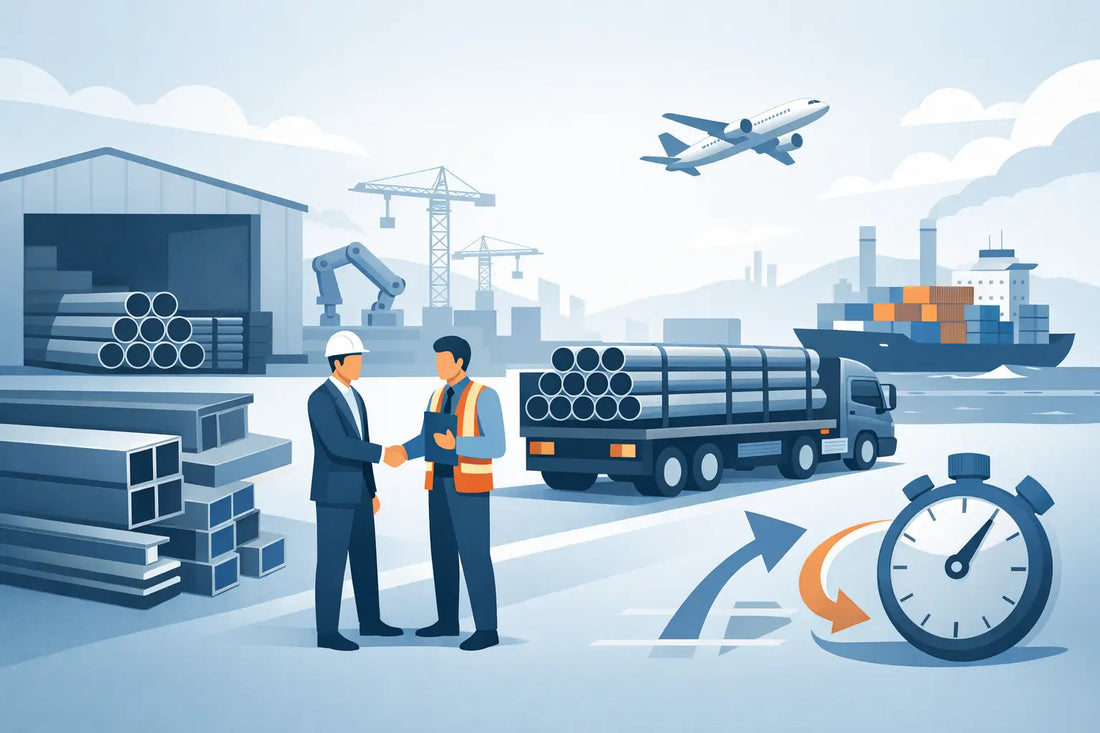 Compra mayoreo acero industrial sin retrasos