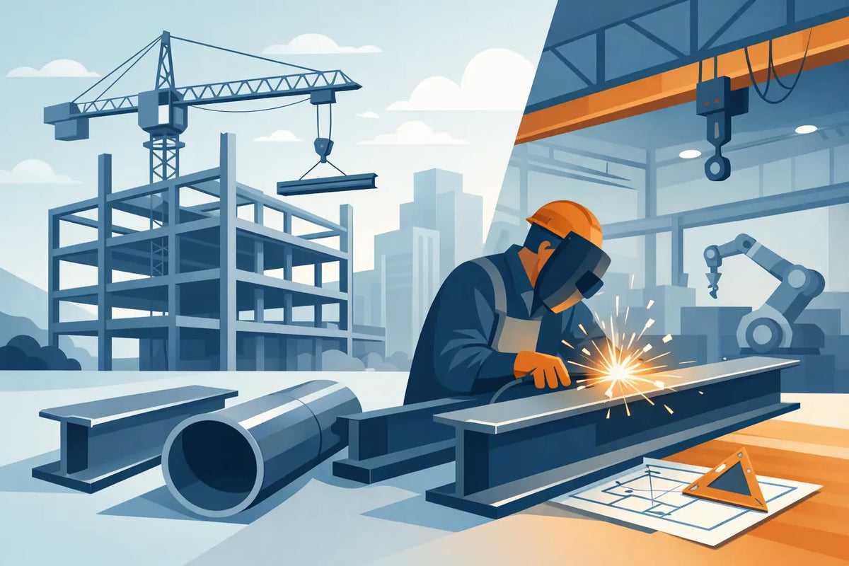 Tendencias del acero estructural para obra y taller